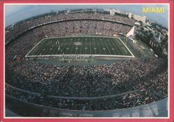 Orange Bowl Stadium, Miami Postcard