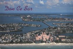 The Don CeSar Hotel, St. Petersburg, FL Postcard