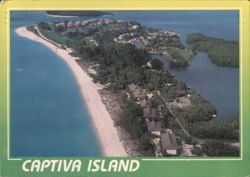Captiva Island, South Seas Plantation, Redfish Pass Postcard
