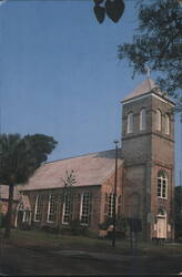 Old Christ Church, Pensacola, Florida Postcard
