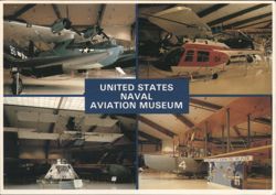 United States Naval Aviation Museum, Aircraft Exhibits Postcard