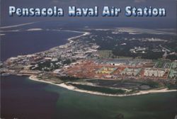 Pensacola Naval Air Station Postcard