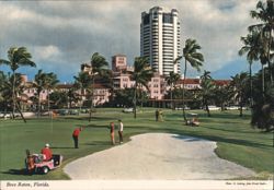 Boca Raton Hotel and Club, Golf Course View Postcard