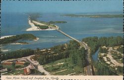 Anna Maria Island & Longboat Key Bridge, FL Postcard
