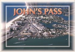 John's Pass, Madeira Beach Postcard