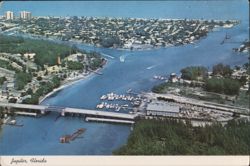 Jupiter, FL: Loxahatchee River & Atlantic Ocean Postcard