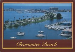 Clearwater Beach, Clearwater Memorial Causeway Postcard