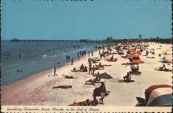 Sparkling Clearwater Beach, Gulf of Mexico Postcard