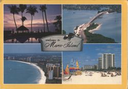 Welcome to Marco Island, Florida - Multi-View Postcard