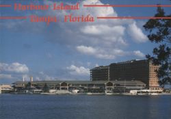 Harbour Island Hotel and Market Place, Tampa Postcard