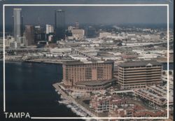 Tampa: Harbor Islands, Market Place, Condos & Marina Postcard