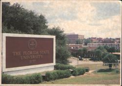 Florida State University, University Union & Social Science Bldg Postcard