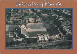 University of Florida, Ben Hill Griffin Stadium Aerial View Postcard