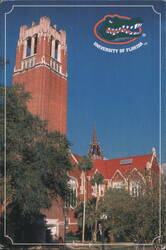 University of Florida, Century Tower & Auditorium Postcard