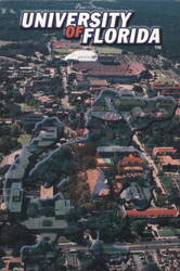 University of Florida™, Aerial View with Alligator Mascot Postcard