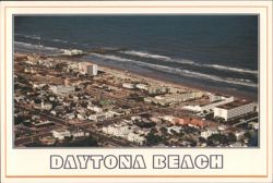 Daytona Beach Playground: Pier & A-1-A Area Postcard