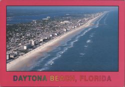 Aerial View of Daytona Beach, Florida Postcard