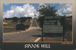 Spook Hill and its Legend, Lake Wales Postcard