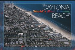 Daytona, World's Most Famous Beach Postcard