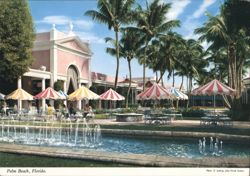 Royal Poinciana Plaza, Palm Beach, Florida Postcard