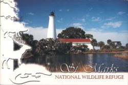 St. Marks National Wildlife Refuge Lighthouse, FL Postcard