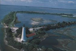 St. Marks Lighthouse, Apalachee Bay Postcard