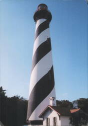 Saint Augustine Lighthouse, St. Augustine, FL Postcard