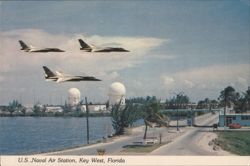 U.S. Naval Air Station, Key West, Florida Postcard