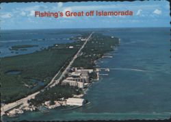 Fishing's Great off Islamorada, Florida Keys Postcard