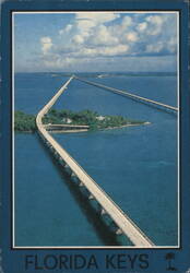 Seven Mile Bridge and Pigeon Key, Florida Keys Postcard