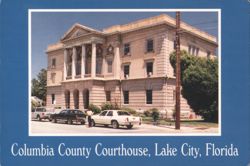 Columbia County Courthouse, Lake City, Florida Postcard