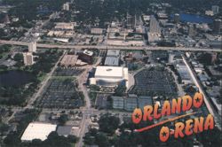 Orlando O-Rena, Home of the Orlando Magic Postcard