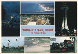 Panama City Beach, Florida - The Miracle Strip Postcard