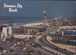 Panama City Beach Aerial View Postcard