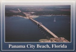 Hathaway Bridge, Panama City Beach, Florida Postcard