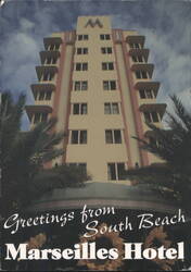 Marseilles Hotel, South Beach Postcard
