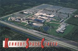 Aerial View of Kennedy Space Center, Florida Postcard