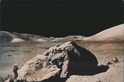 Apollo 17: Harrison Schmitt at Taurus-Littrow Lunar Site Postcard