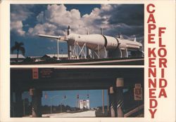 Cape Kennedy, Saturn V Rocket & VAB Postcard