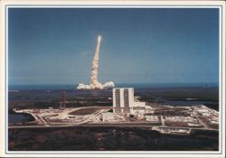 Shuttle Launch, Kennedy Space Center, FL Postcard