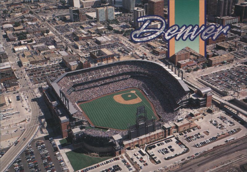 Coors Field, Home of the Colorado Rockies, Denver Ken Raveill