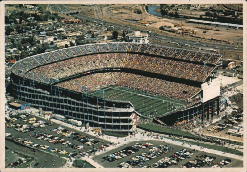 Denver Mile High Stadium, Aerial View Colorado Mel Schieltz