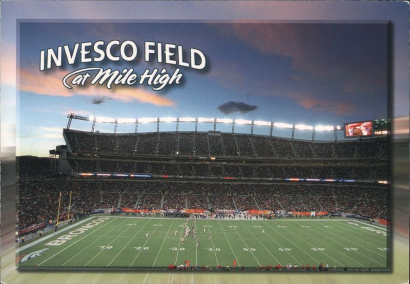 Invesco Field at Mile High, Denver Broncos Game Colorado