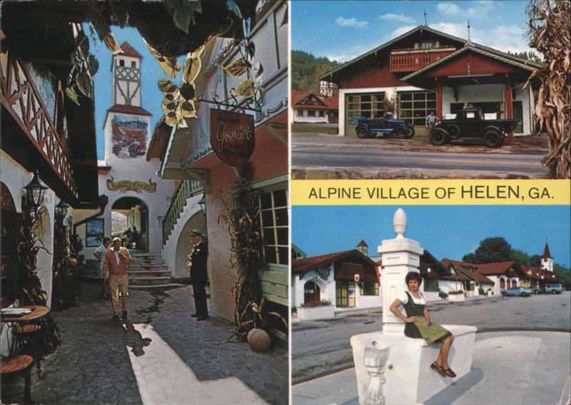 Alpine Village of Helen, GA - Multi-view Georgia