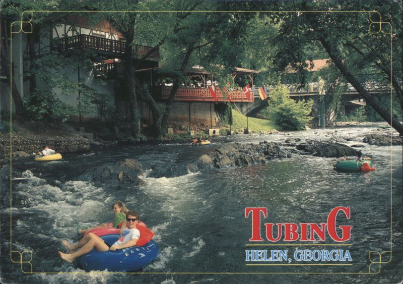 Tubing in Helen, Georgia Stephen J. Hogben