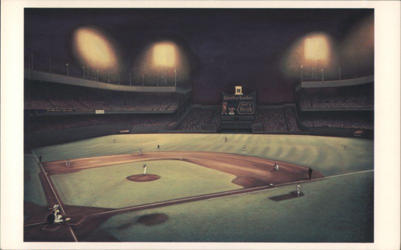 Polo Grounds Nocturne by William Feldman New York