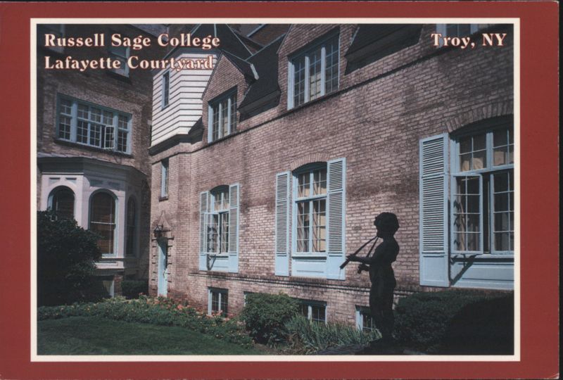Russell Sage College Lafayette Courtyard Troy New York
