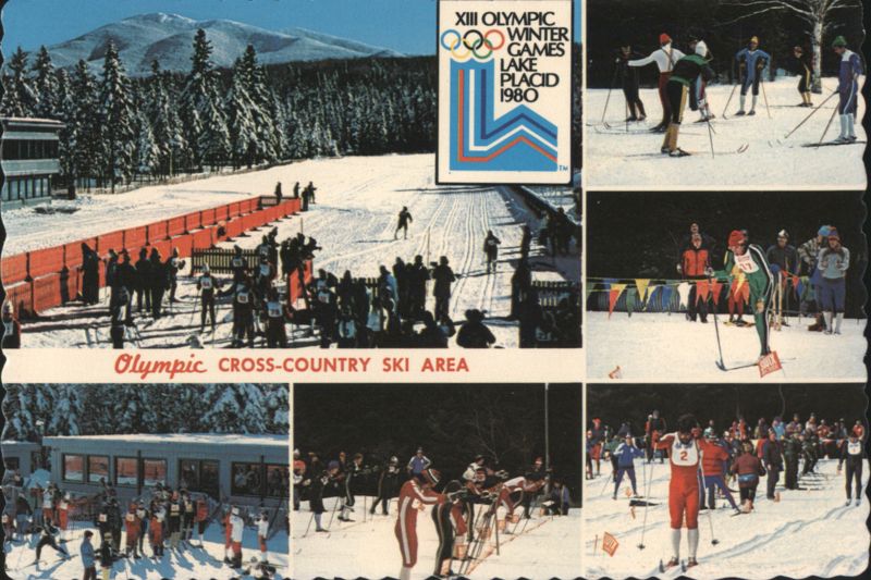 Olympic Cross-Country Ski Area, Lake Placid 1980 Winter Games New York