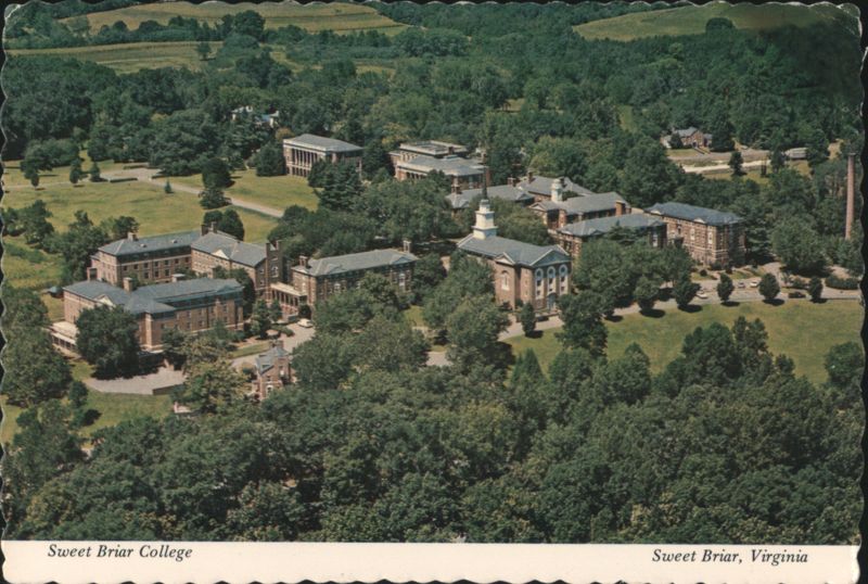 Aerial View of Sweet Briar College Virginia Chris Mayer