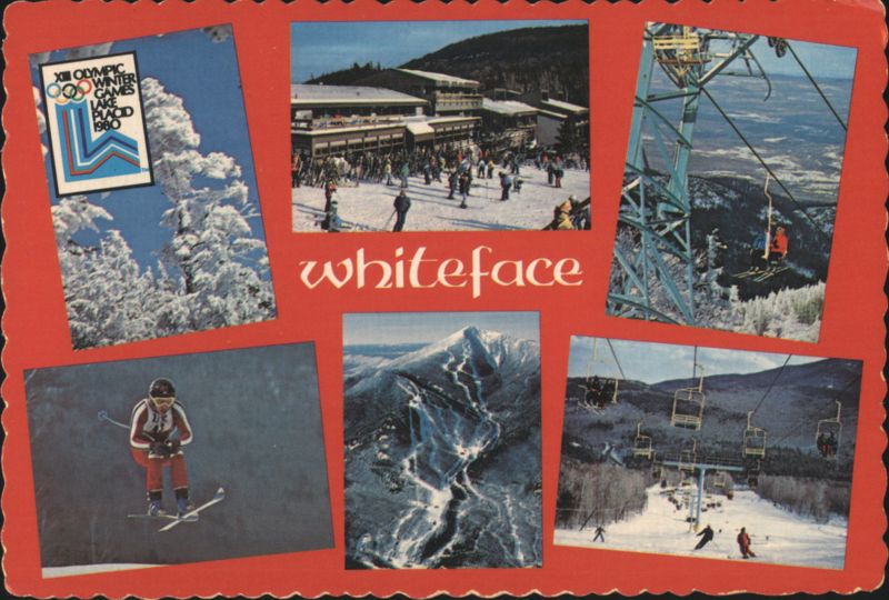 Whiteface Mt. Ski Center, 1980 Olympic Alpine Events Lake Placid New York